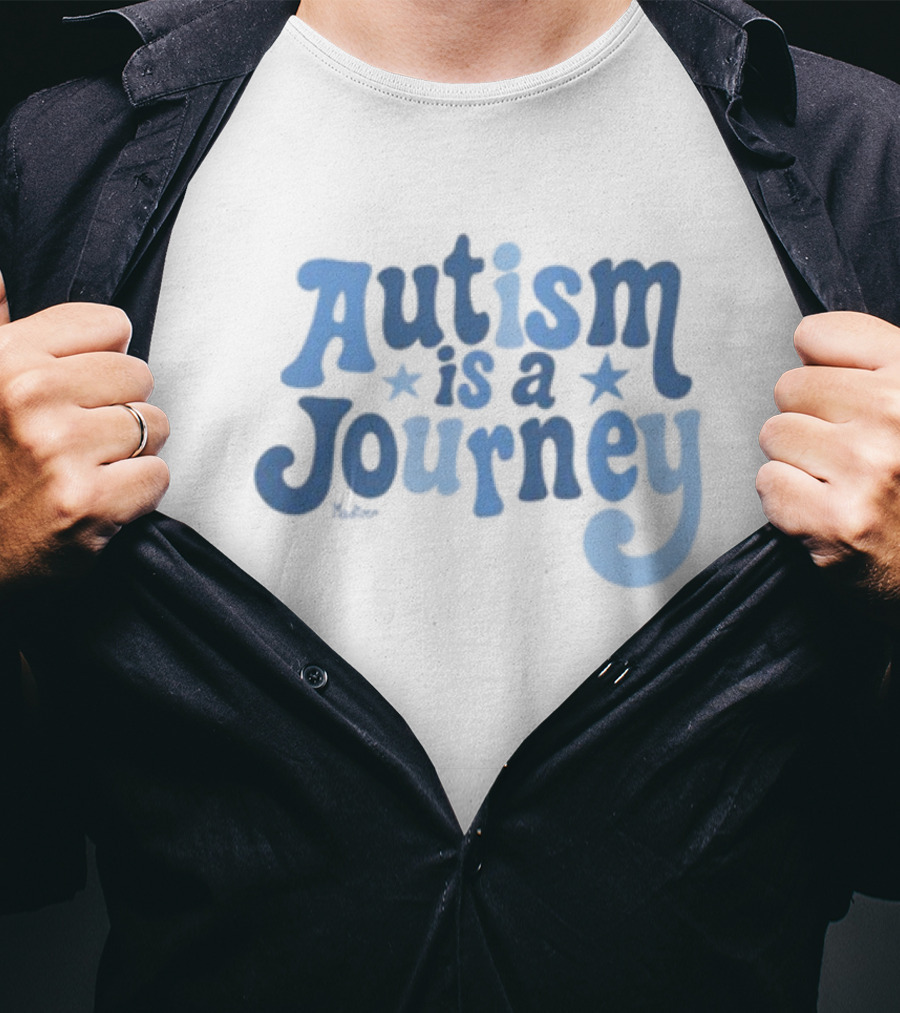 Autism Is A Journey Madison Marilla With Stars T-Shirt