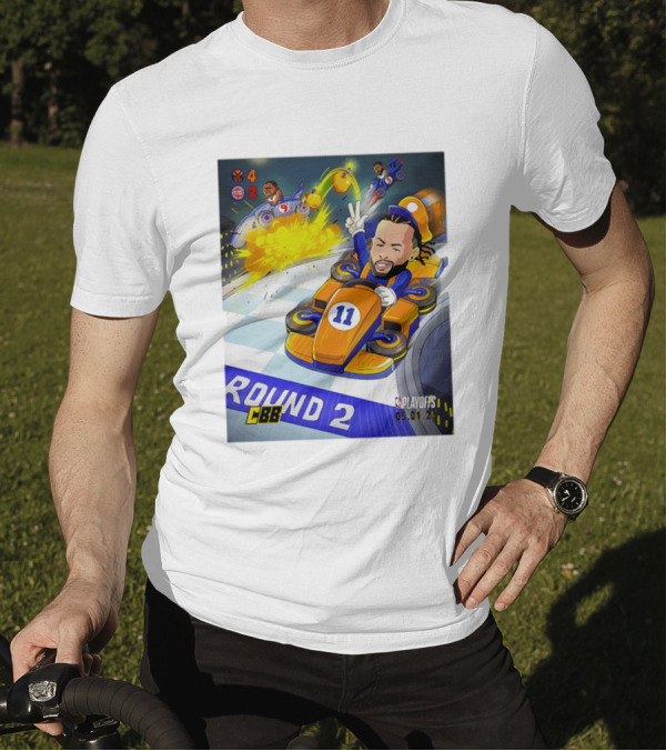 CBB Playoffs 2025 Round 2 Cartoon 05.01.25 T-Shirt
