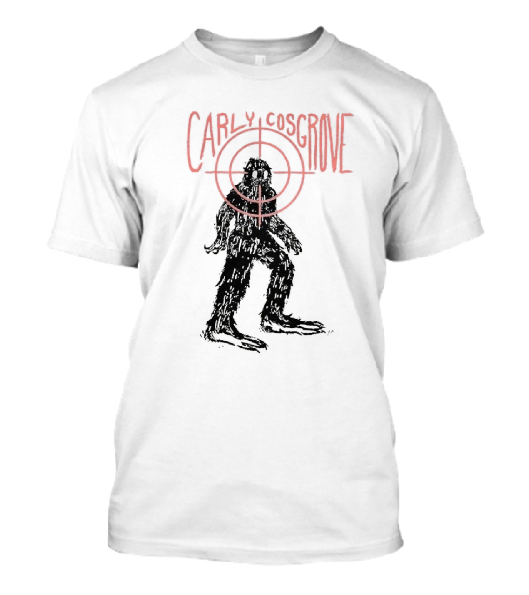 Carly Cosgrove Bigfoot Targeted Silhouette T-Shirt