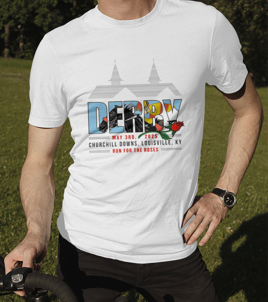 Derby May 3rd 2025 Churchill Downs Louisville KY Run For The Roses T-Shirt