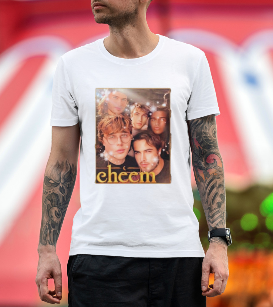 Cheem Two Disc Twilight Sparkling Portrait T-Shirt