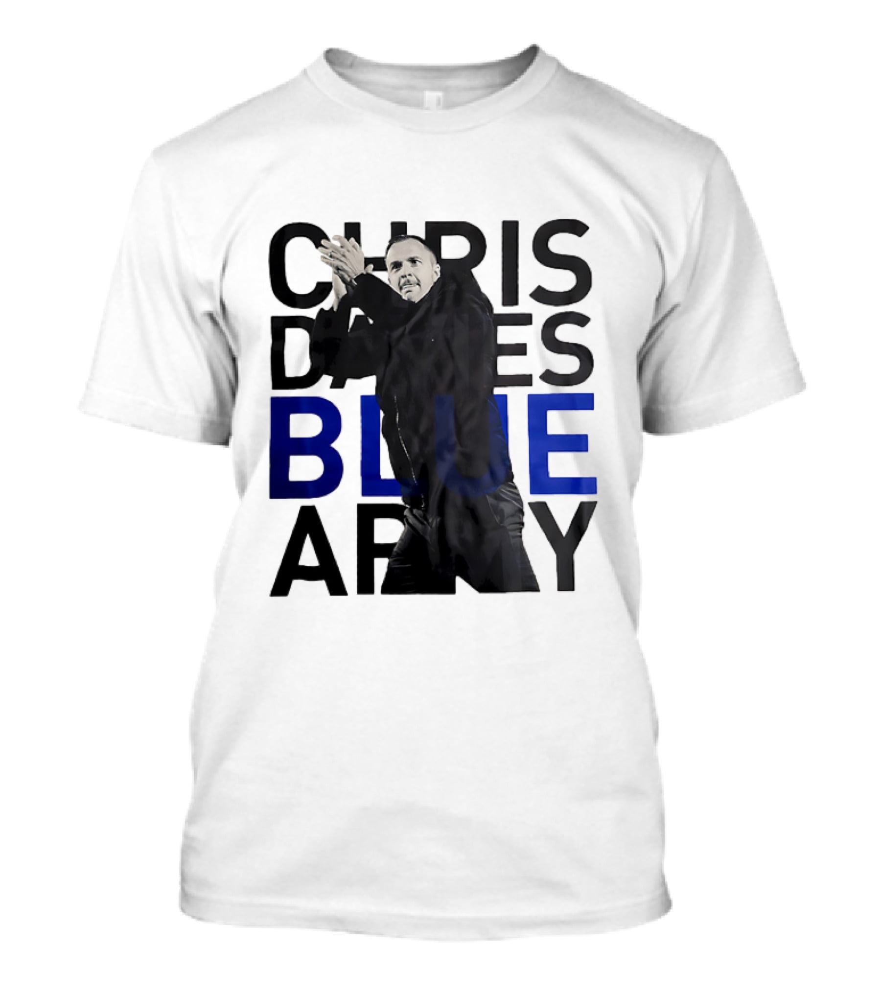 Chris Davies Blue Army Leadership And Inspiration T-Shirt