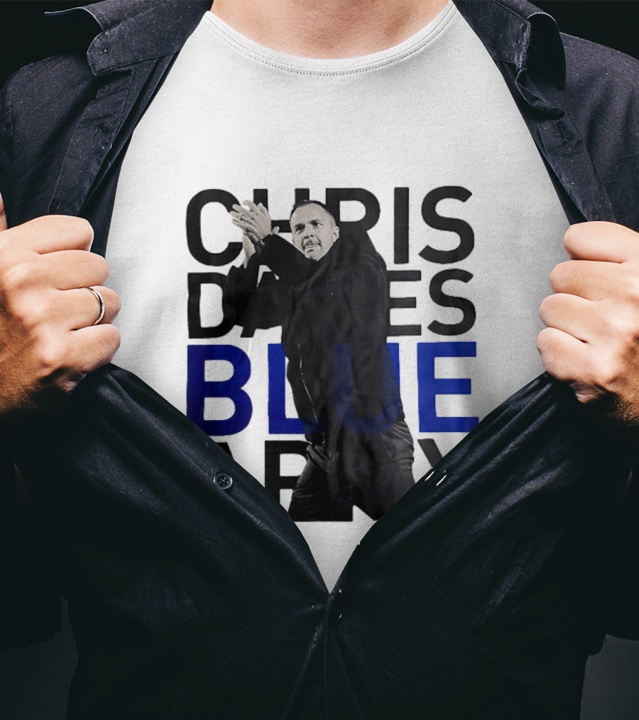 Chris Davies Blue Army Leadership And Inspiration T-Shirt