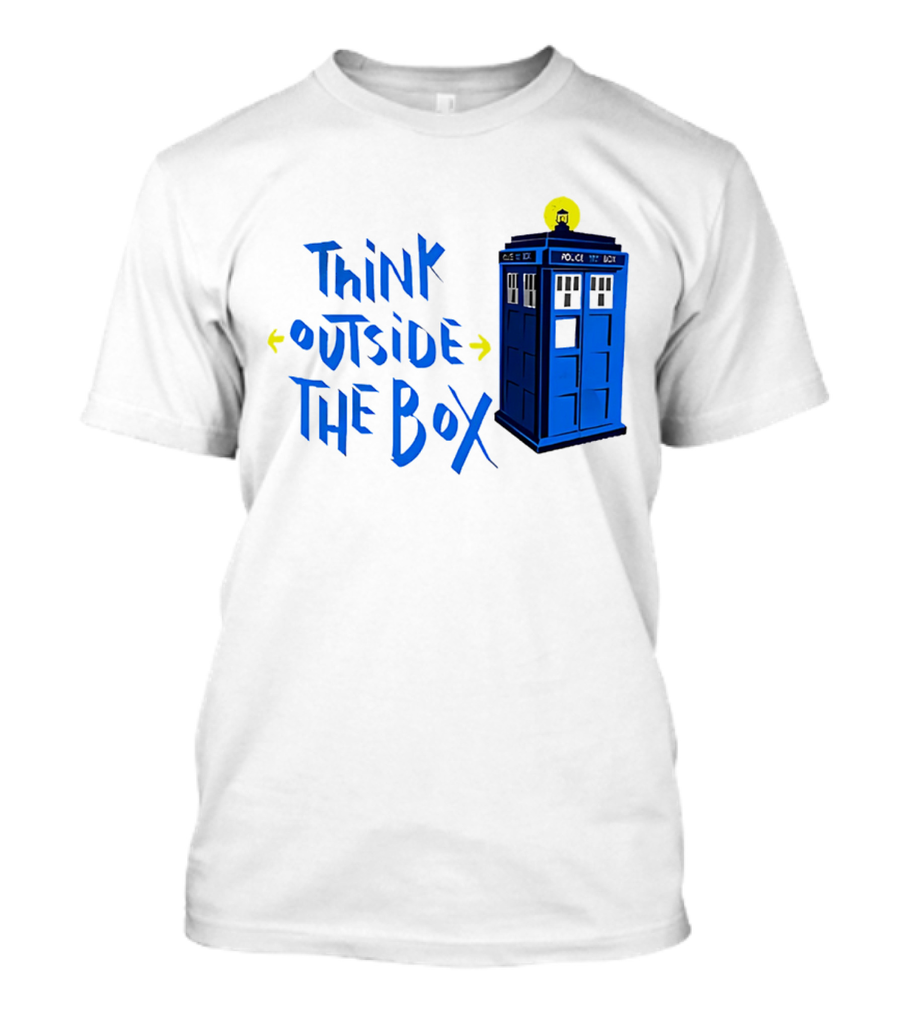 Think Outside The Box Doctor Who Tardis T-Shirt