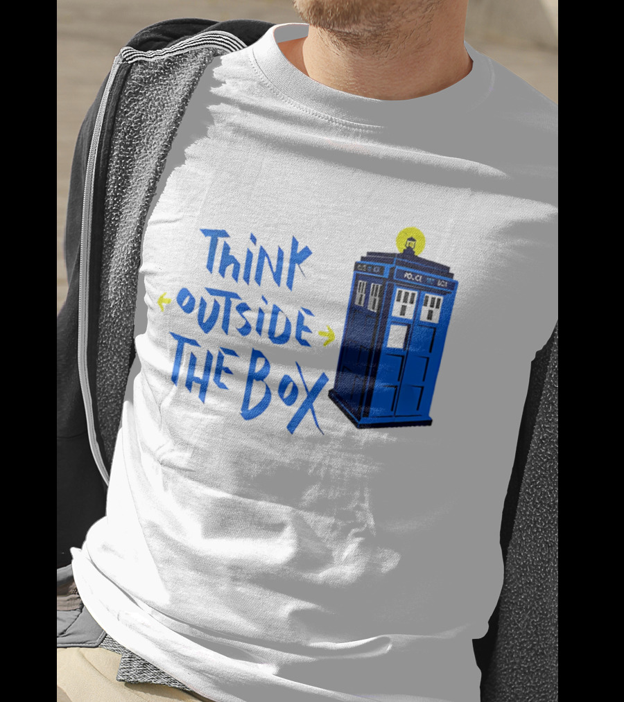 Think Outside The Box Doctor Who Tardis T-Shirt