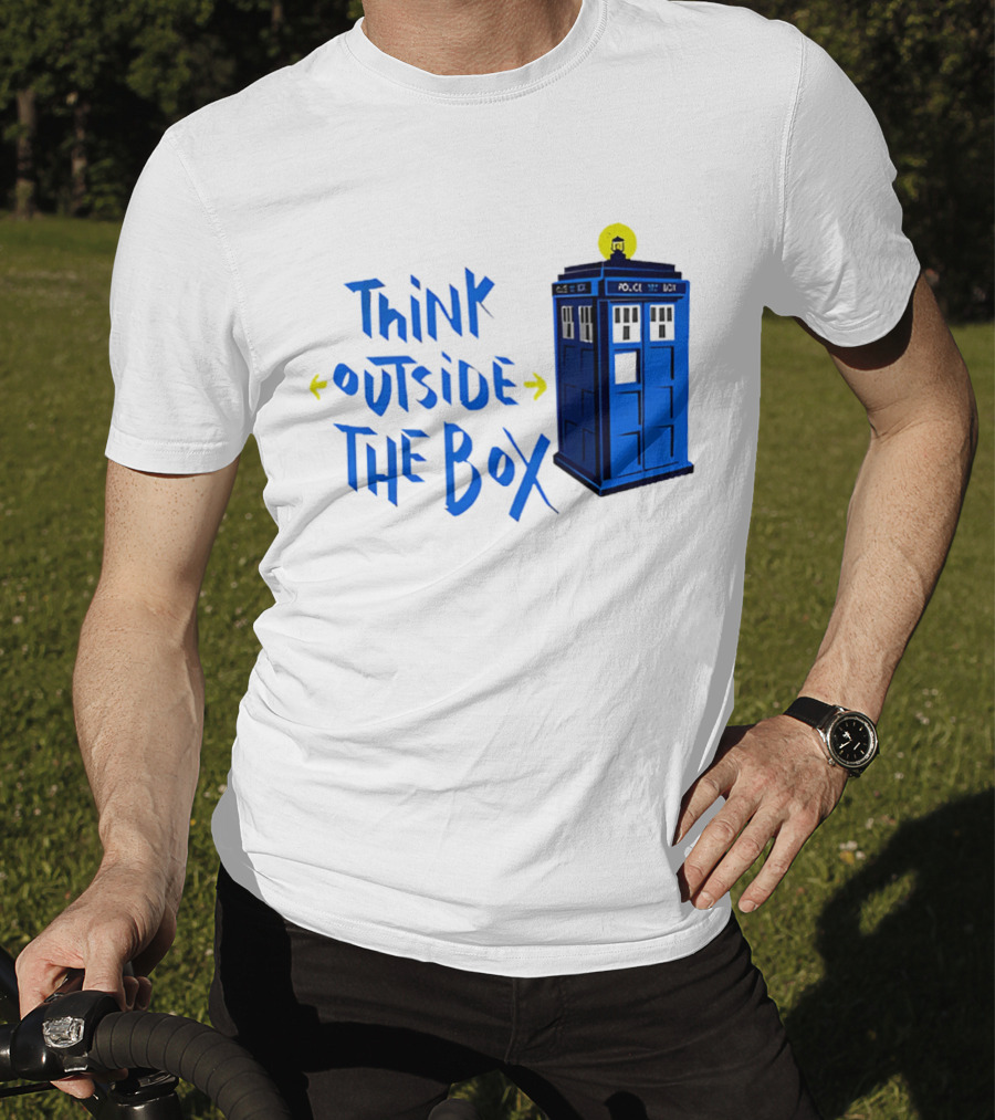 Think Outside The Box Doctor Who Tardis T-Shirt