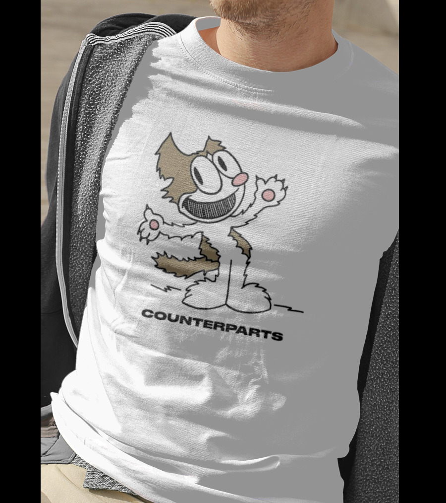 Counterparts Kuma Is My Bias Cute Bear Face T-Shirt