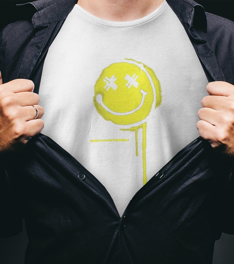 Electric Callboy Dripping Smiley Face T-Shirt