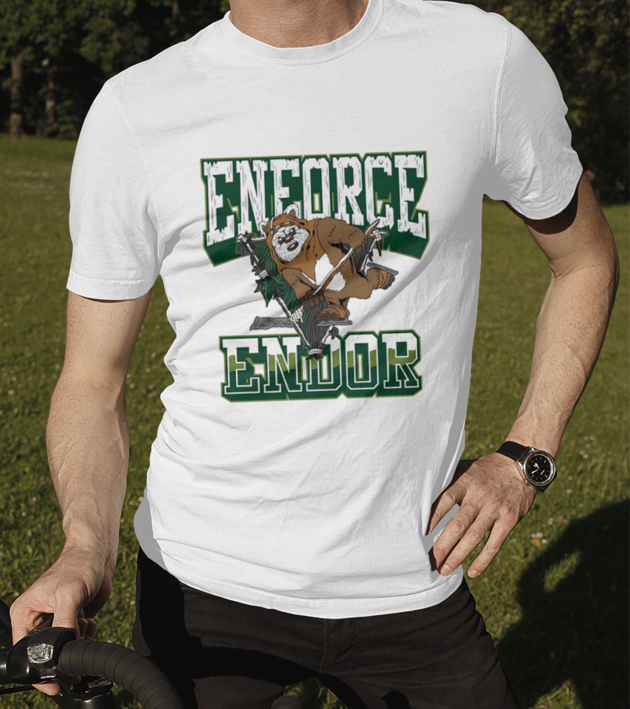Enforce Endor Hockey Ewok Warrior T-Shirt