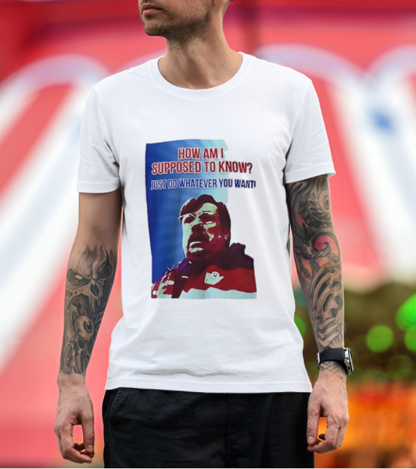Premium T-Shirt: England Mike how am I supposed to know T-Shirt England Mike how am I supposed to know T-Shirt