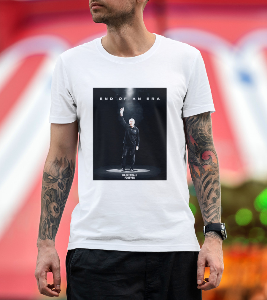 End of an Era Gregg Popovich Basketball Forever T-Shirt