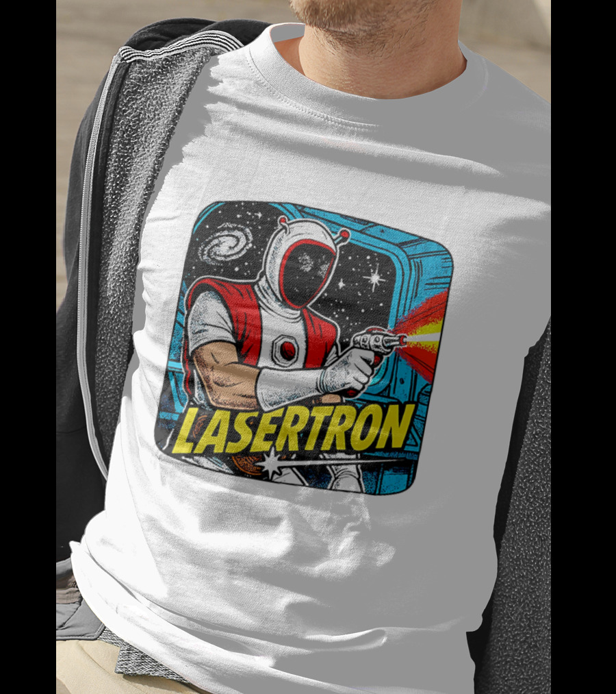 Héctor Guerrero Professional Wrestler Lasertron Space Adventure T-Shirt