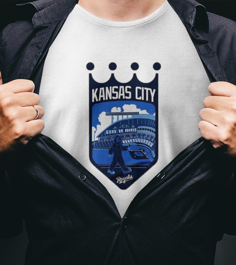 Kansas City Royals Bring Out The Blue Stadium Walk T-Shirt