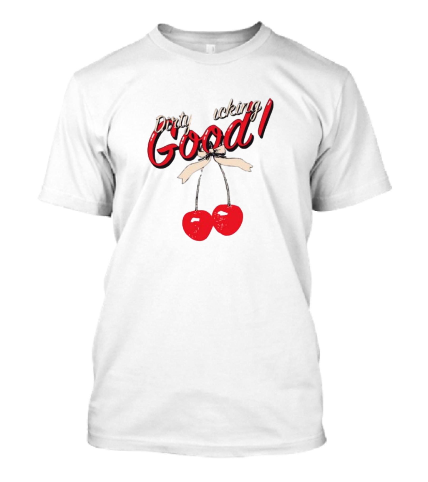 Dirty Good Cherries Bow T-Shirt
