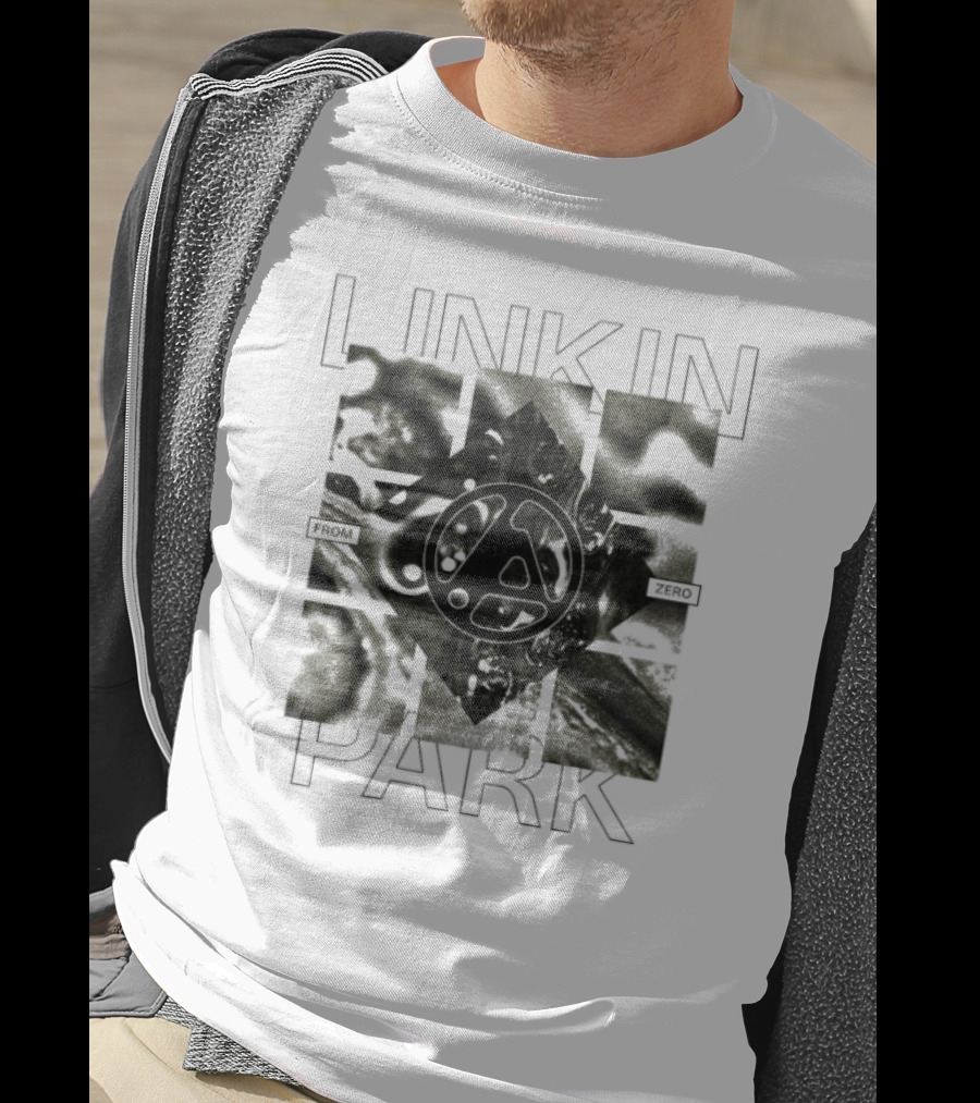 Linkin Park From Zero Strobe Sunburst Logo T-Shirt