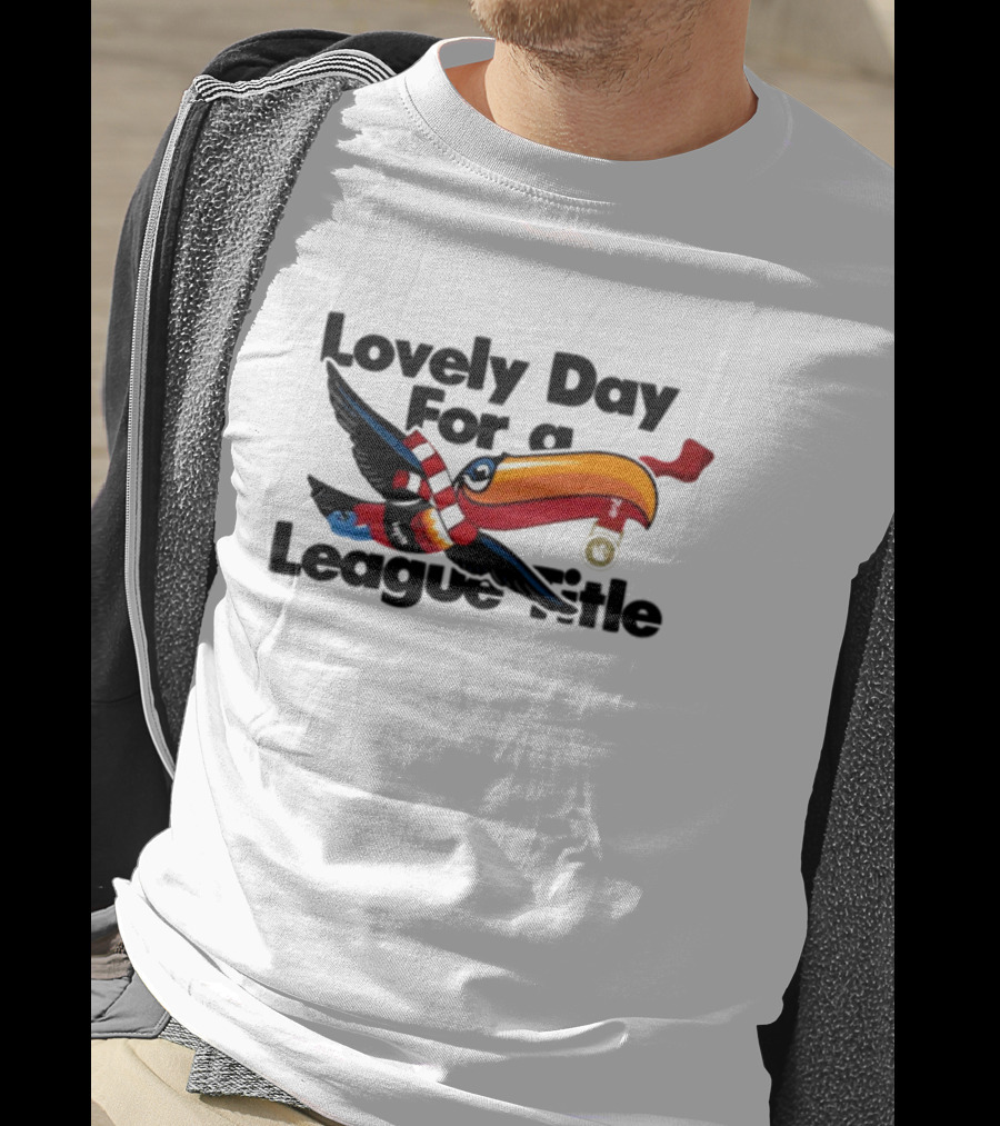 Lovely Day For A League Title Manchester United Toucan Soccer Victory T-Shirt