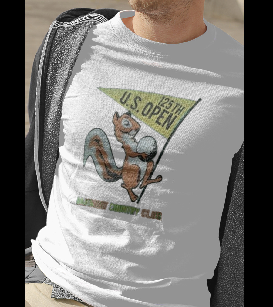 Oakmont Country Club 125TH U.S. Open Squirrel 2025 Golf T-Shirt