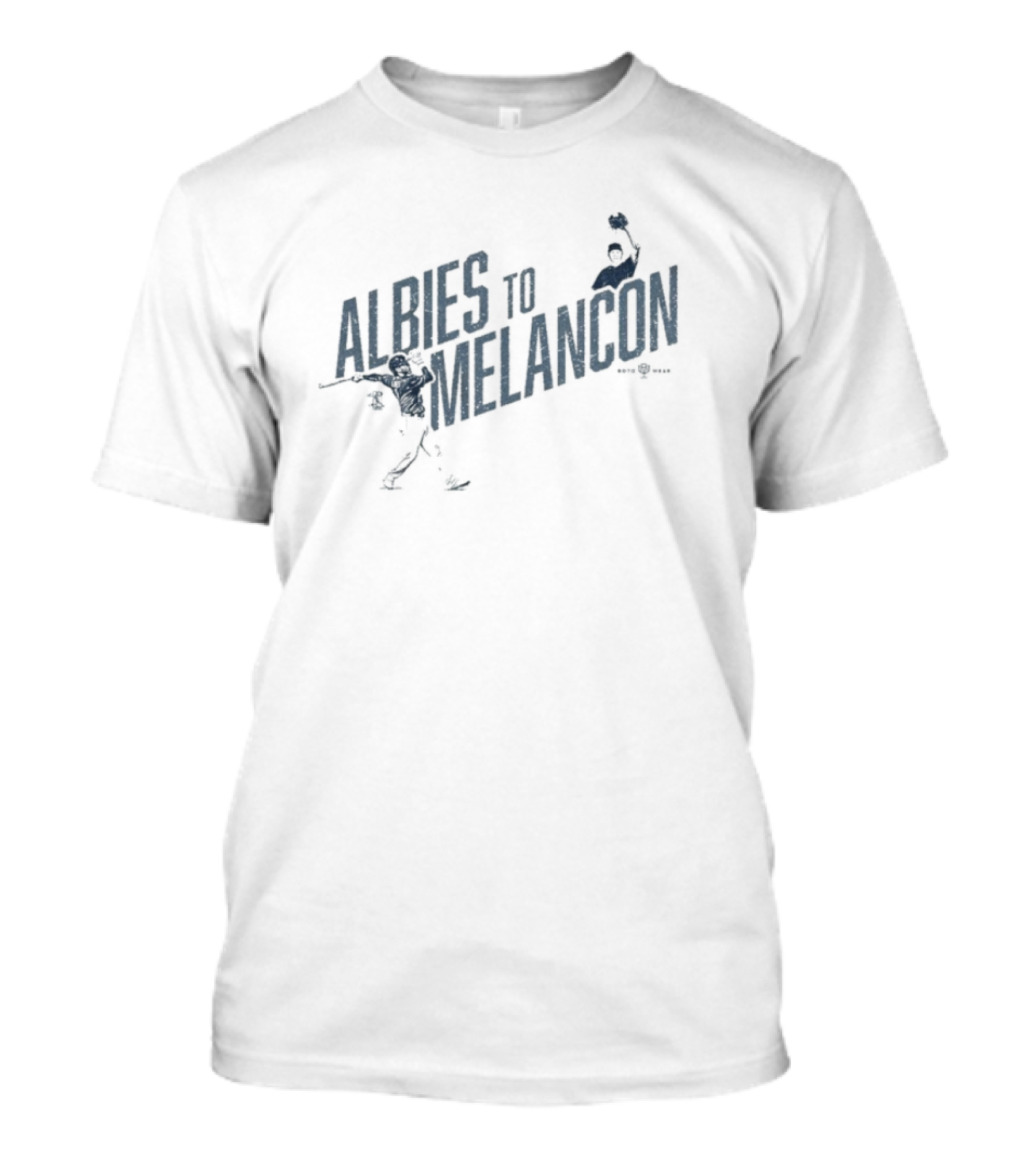 Albies To Melancon Baseball Play Action T-Shirt