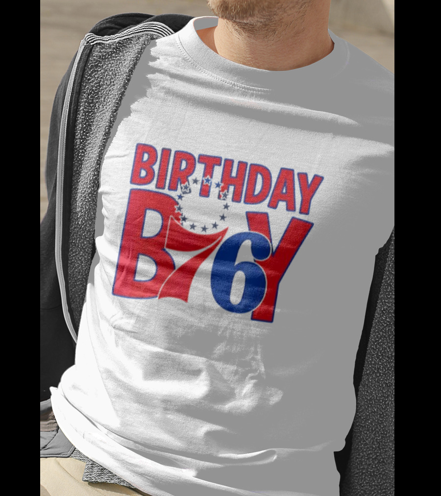 Philadelphia 76ers NBA Birthday Boy B76Y T-Shirt