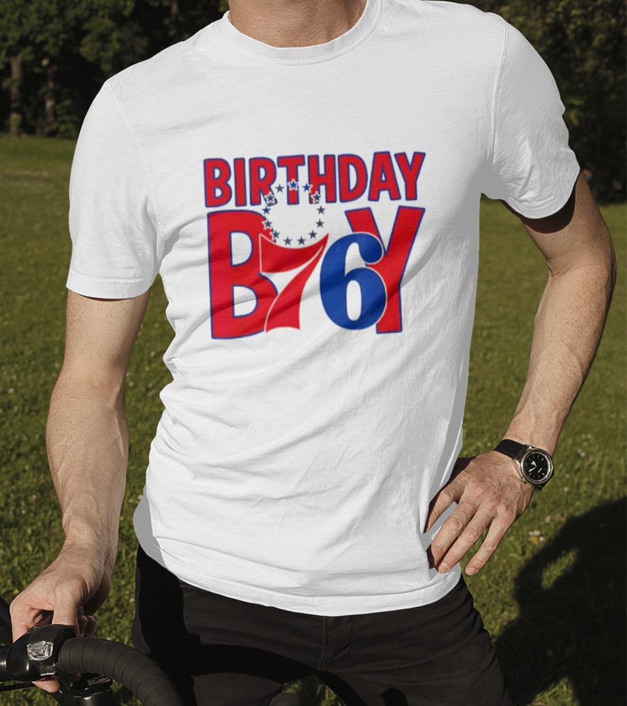Philadelphia 76ers NBA Birthday Boy B76Y T-Shirt
