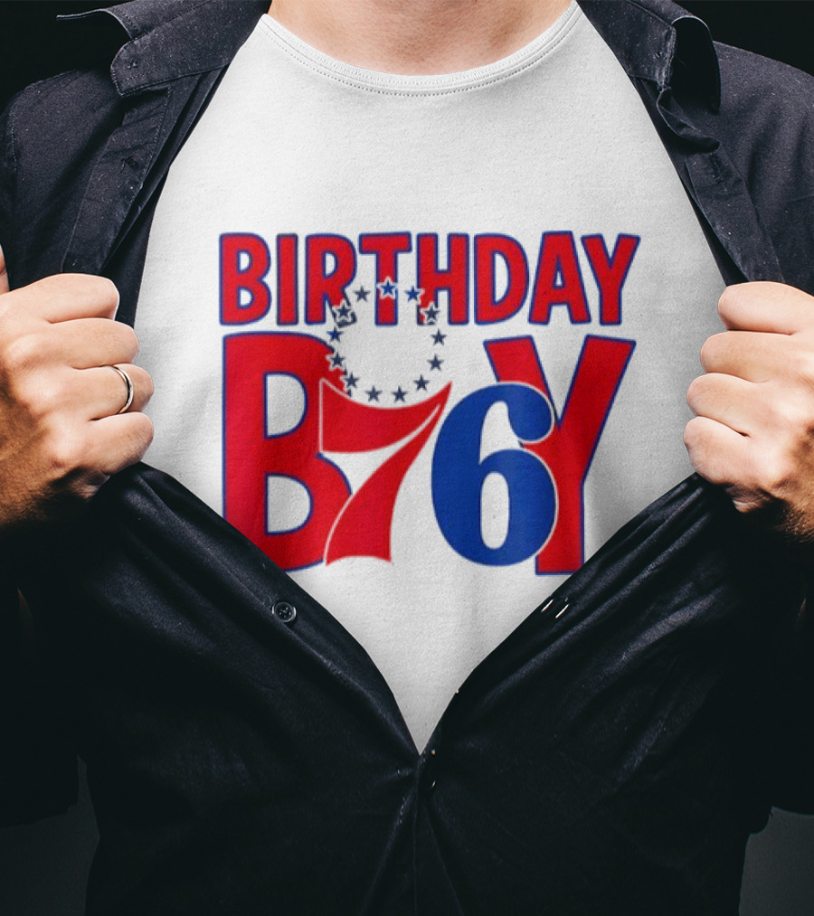 Philadelphia 76ers NBA Birthday Boy B76Y T-Shirt
