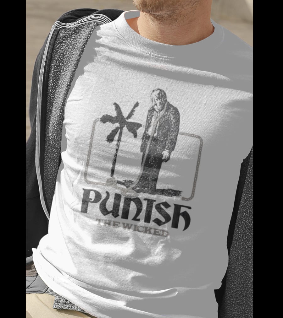 Punish The Wicked Palm Tree Hanging T-Shirt