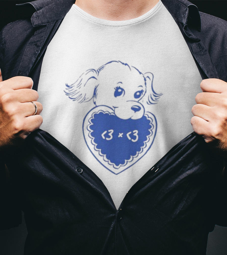 Puppy Heart 3 X 3 T-Shirt