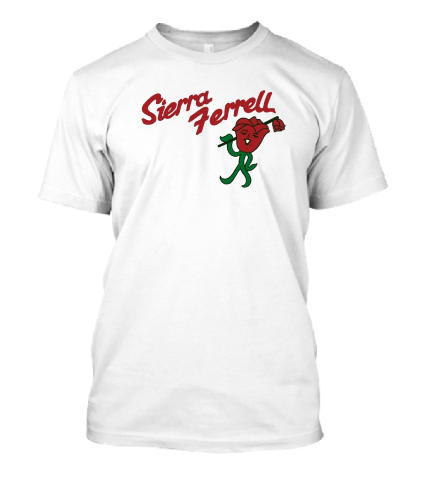 Sierra Ferrell Ramblin’ Rose Walking Flower Illustration T-Shirt