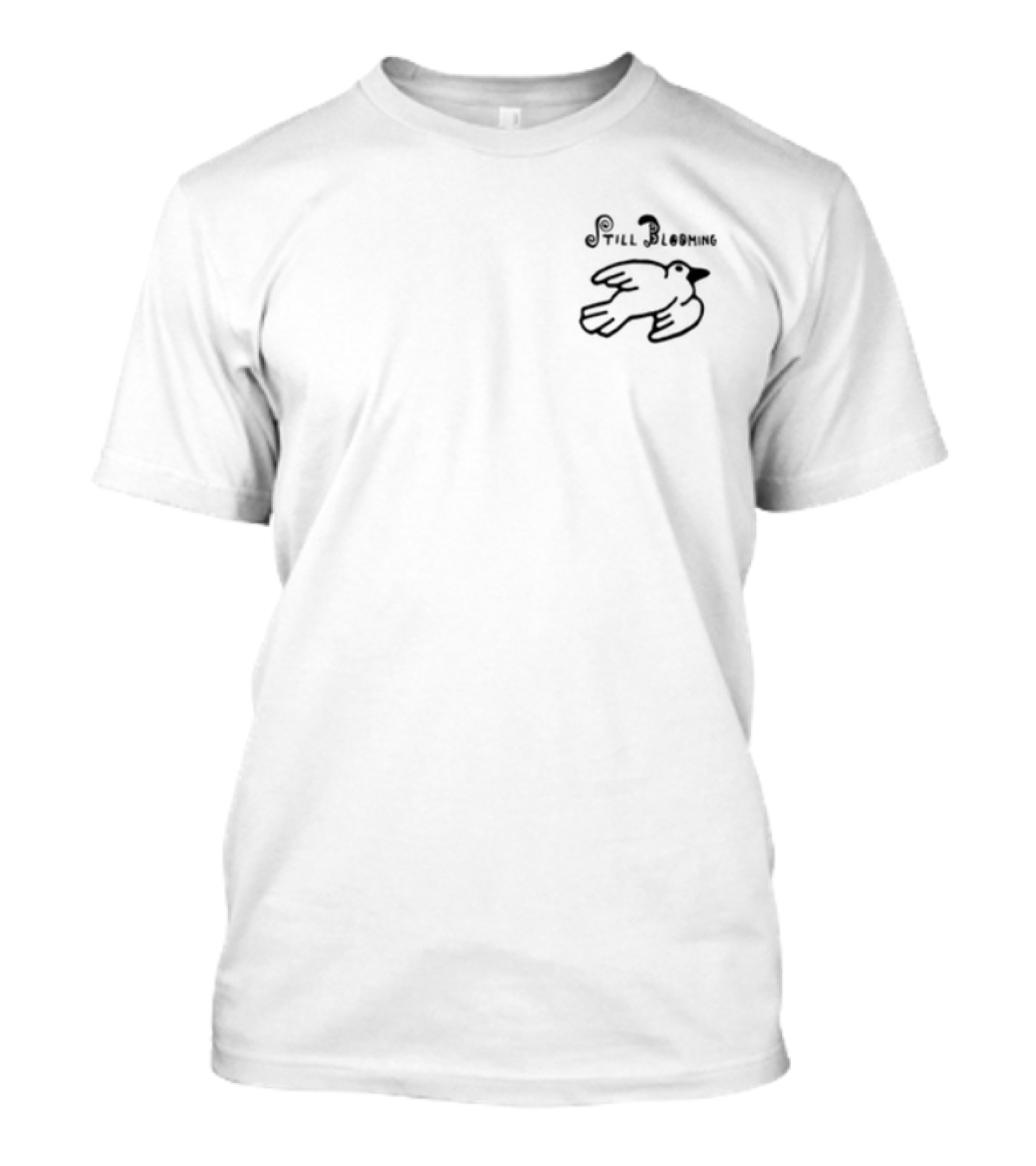 Still Blooming Flower Retro Swea Vintage Style T-Shirt