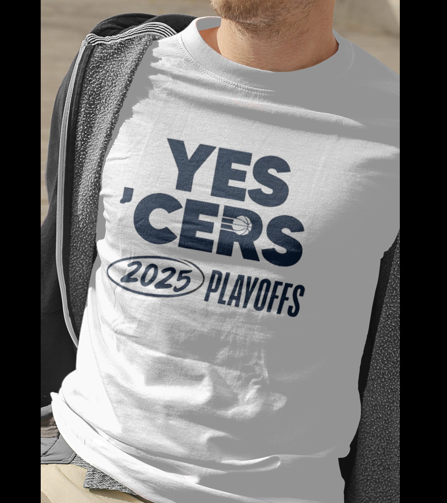 YES 'CERS 2025 NBA Playoffs Basketball T-Shirt