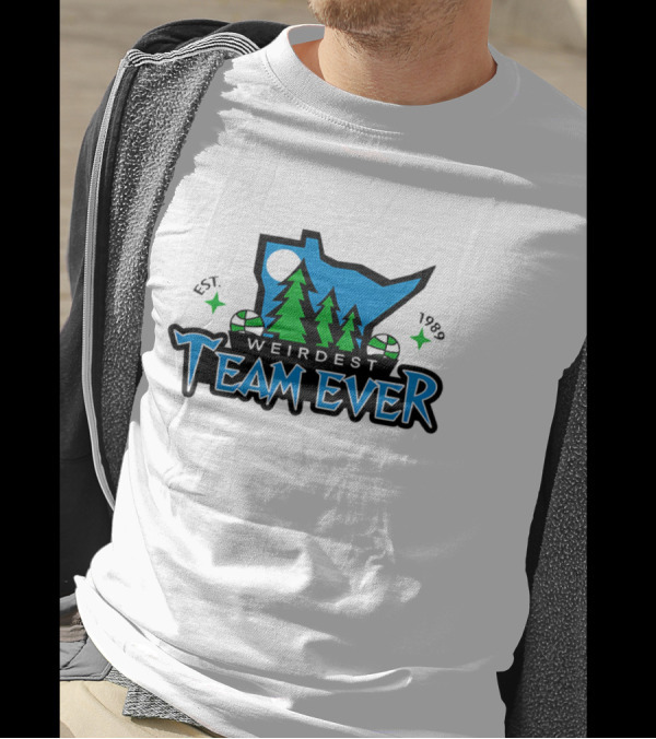Weirdest Team Ever Forest Trees Established 1989 T-Shirt