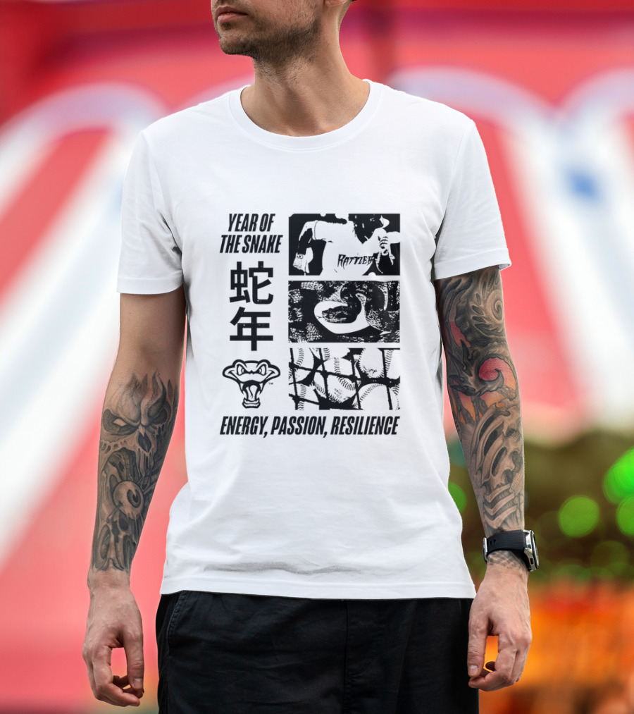 Wisconsin Timber Rattlers Year of the Snake Energy Passion Resilience Retro Sports Style T-Shirt
