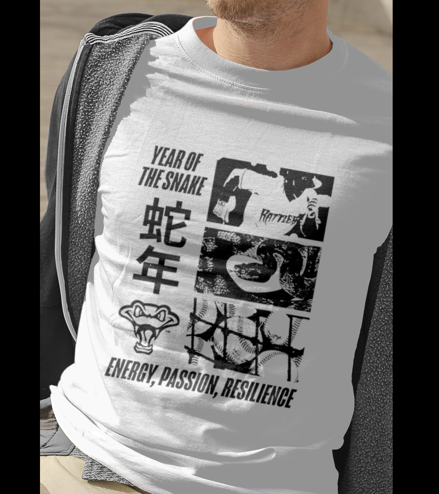 Wisconsin Timber Rattlers Year Of The Snake Energy Passion Resilience Retro Sports Style T-Shirt
