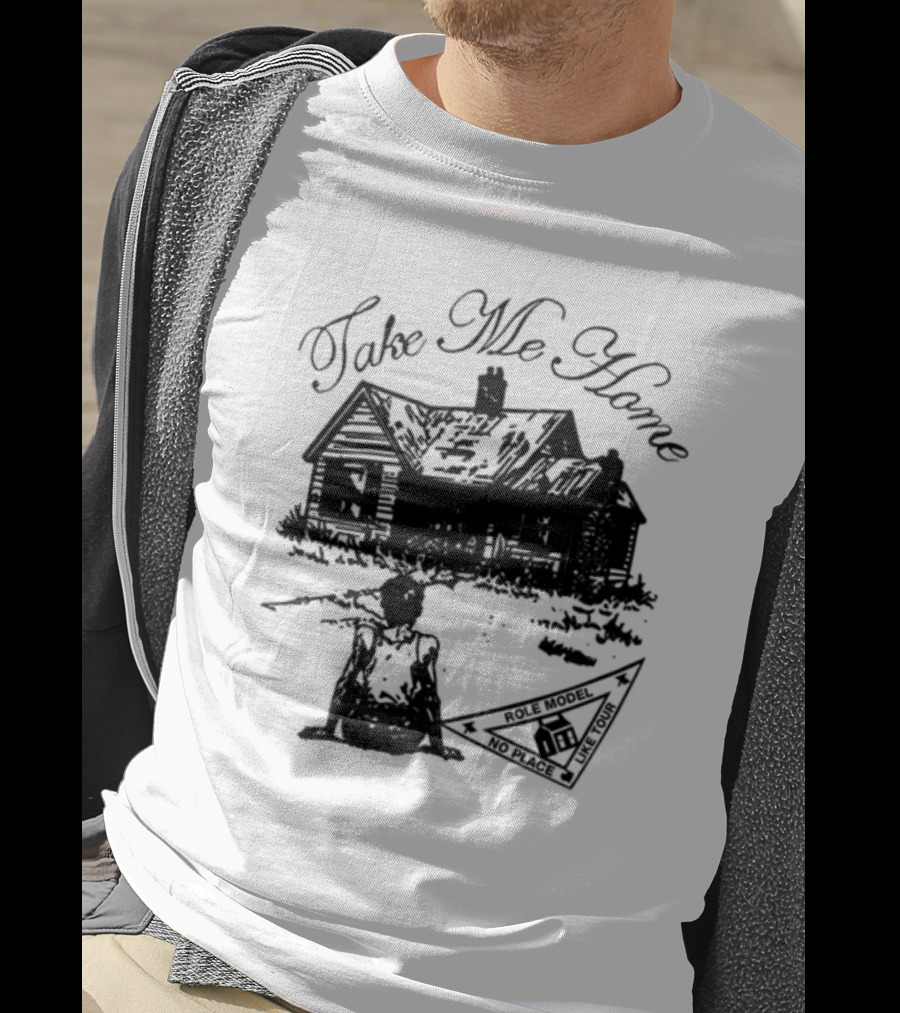 Take Me Home Country Roads Camping Adventure Scene T-Shirt