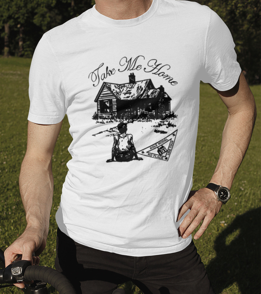 Take Me Home Country Roads Camping Adventure Scene T-Shirt