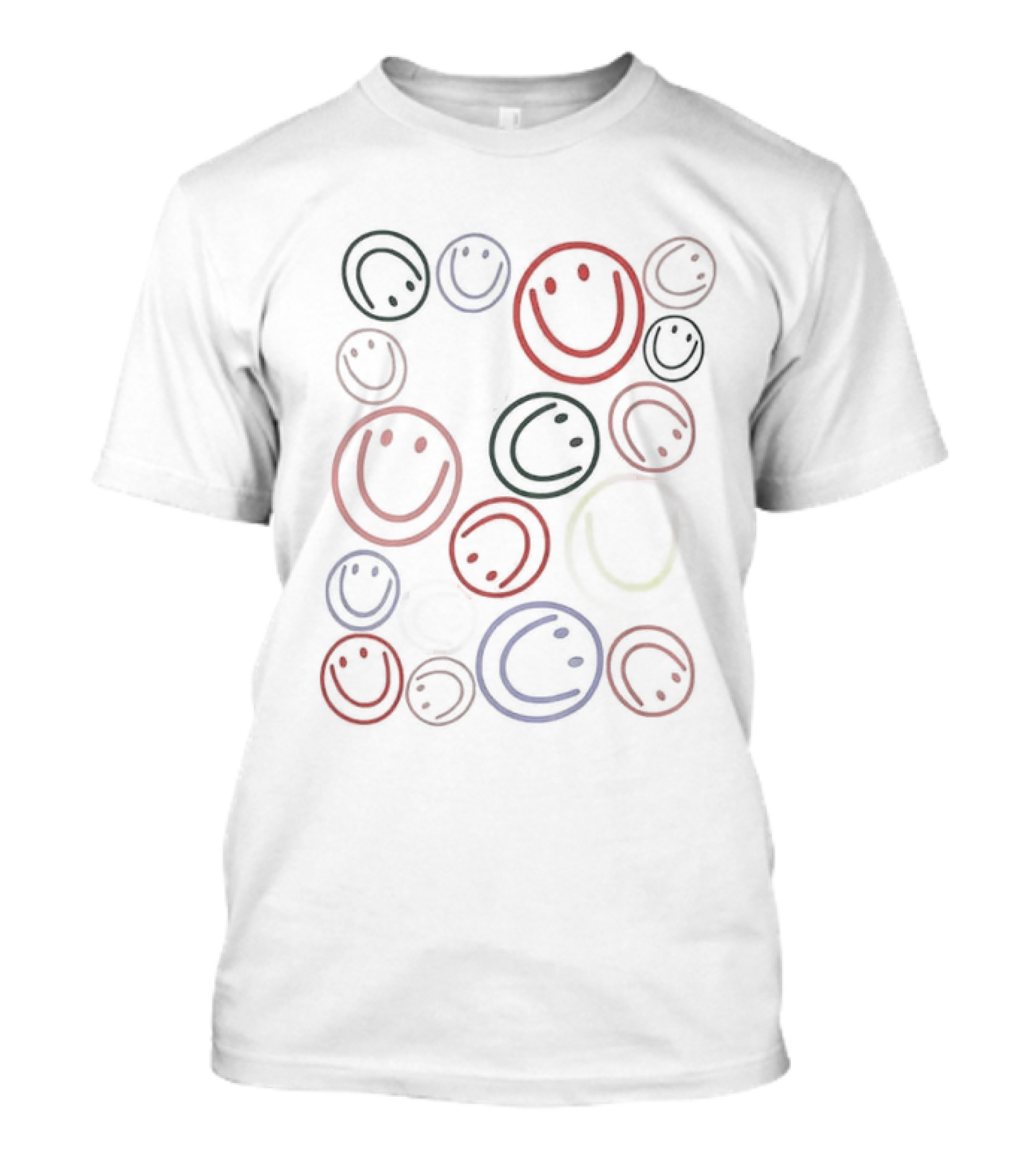 Thundermans Undercover Kombucha Multicolor Smiley Faces T-Shirt