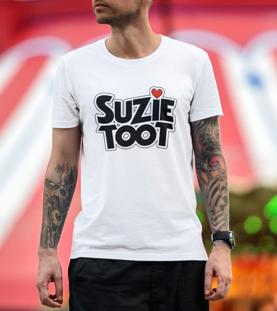 Suzie Toot Heart with Red Love Symbol T-Shirt
