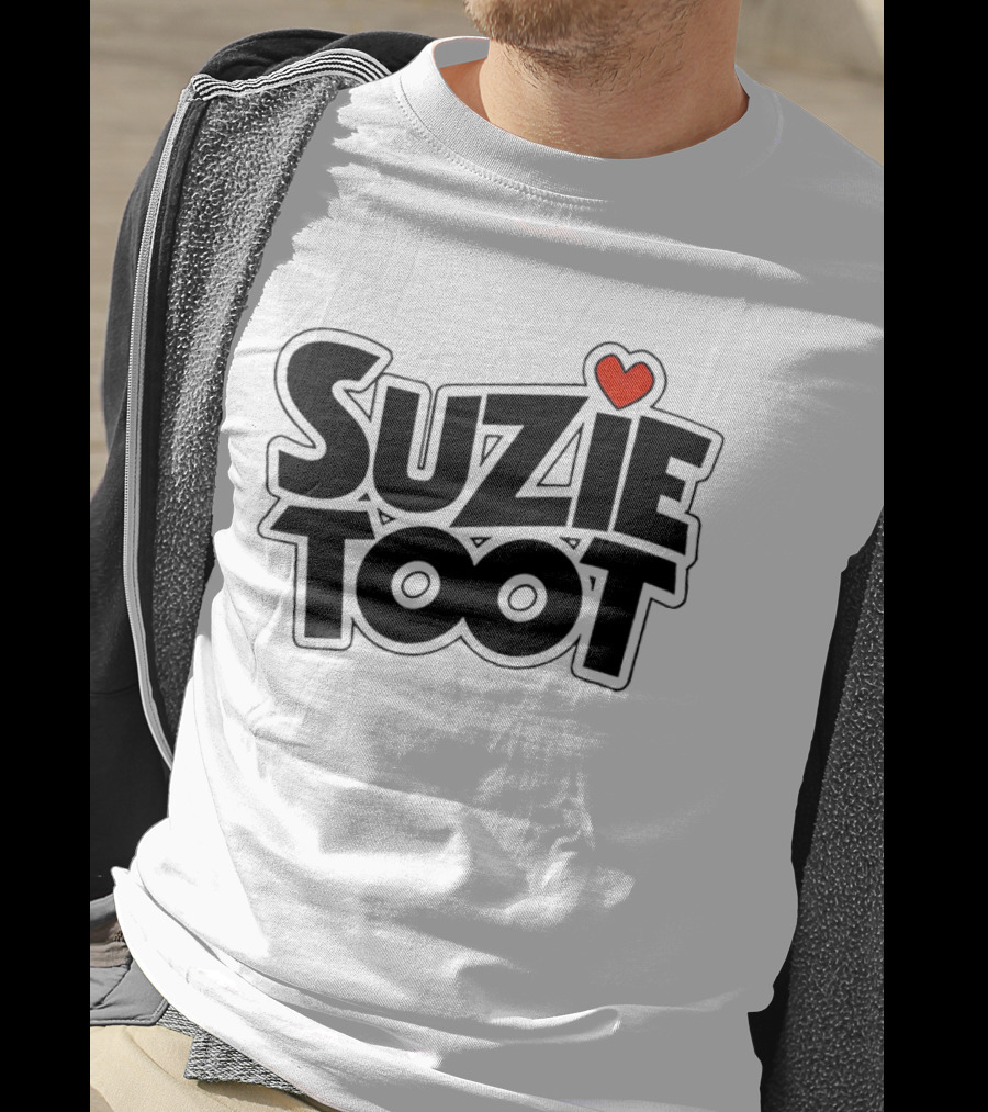 Suzie Toot Heart With Red Love Symbol T-Shirt