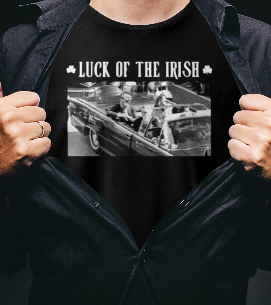 "Luck Of The Irish Jen Razavi Kennedy Car" T-Shirt