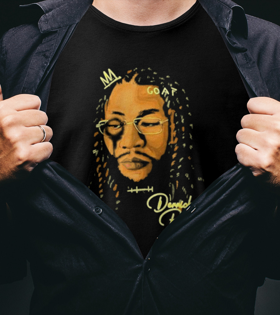 Joakim Noah GOAT Derrick Rose Portrait T-Shirt
