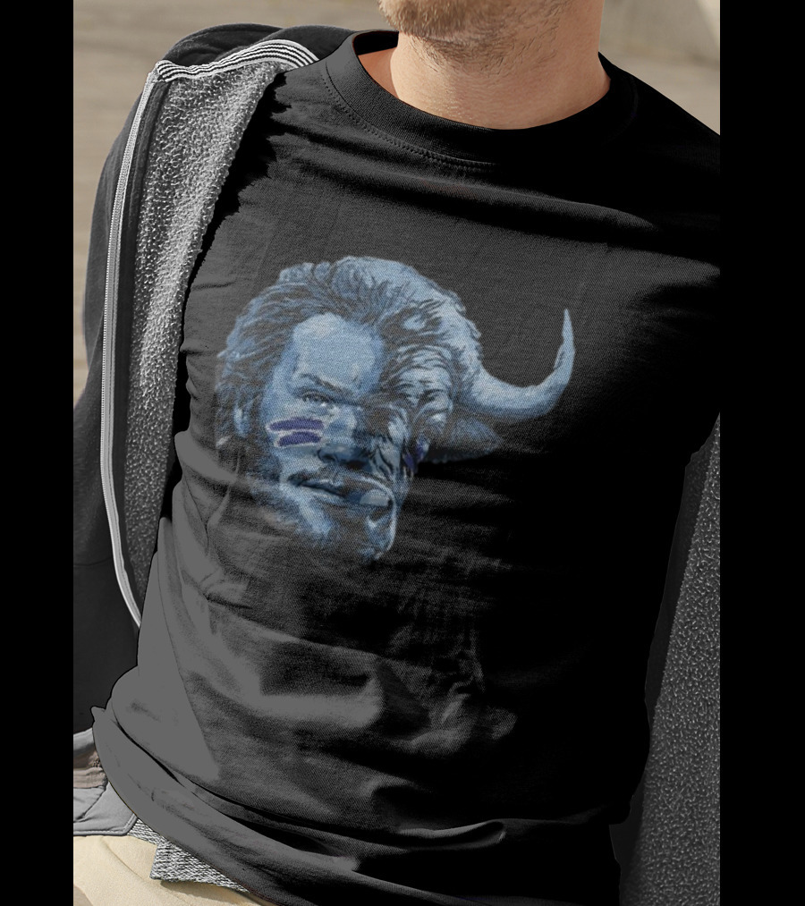 Josh Allen Buffalo Hybrid Face T-Shirt