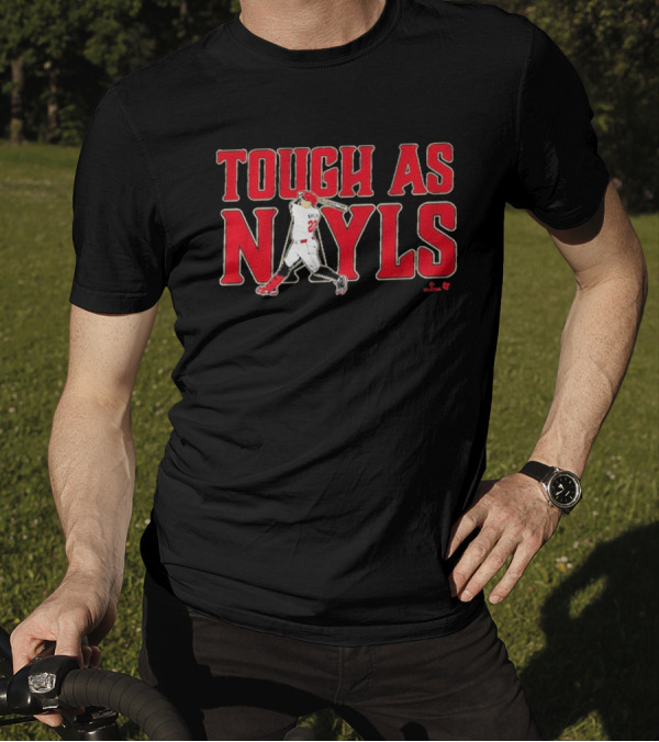 Tough As Nayls Josh Naylor 22 Swing Baseball Player T-Shirt