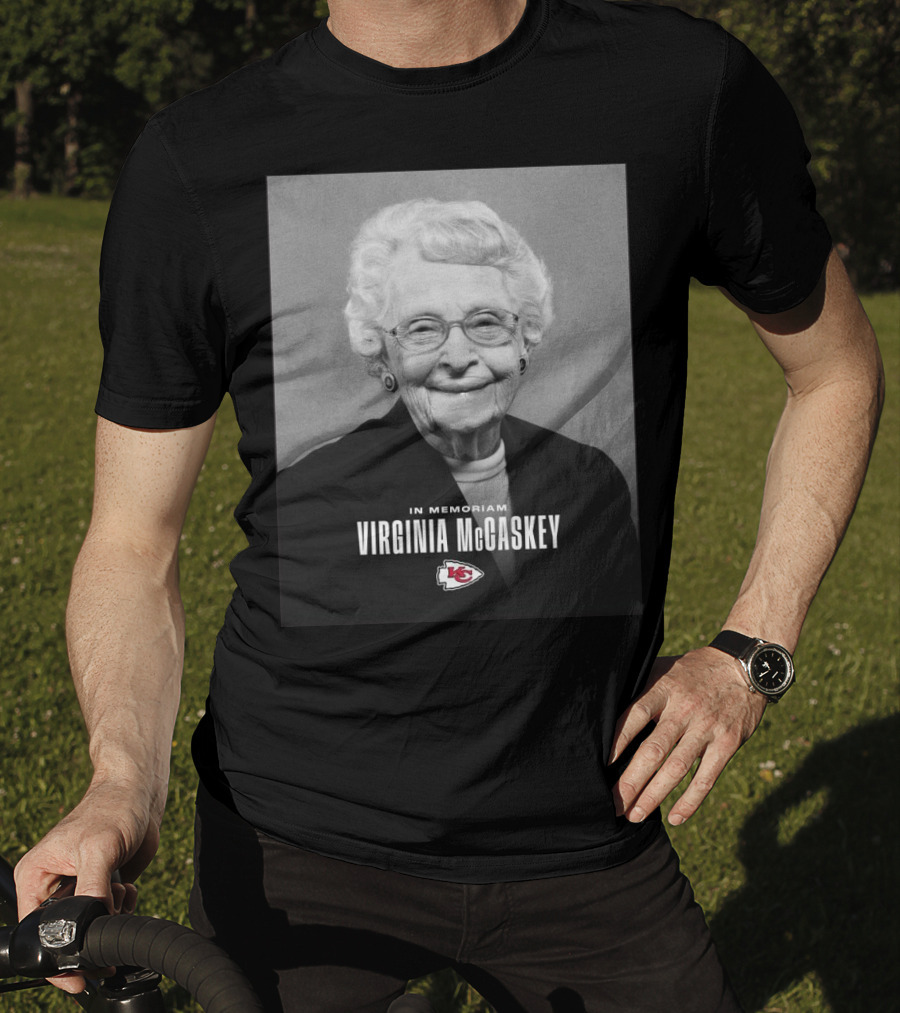 Kansas City Chiefs Virginia McCaskey In Memoriam Incredible Legacy Matriarch T-Shirt