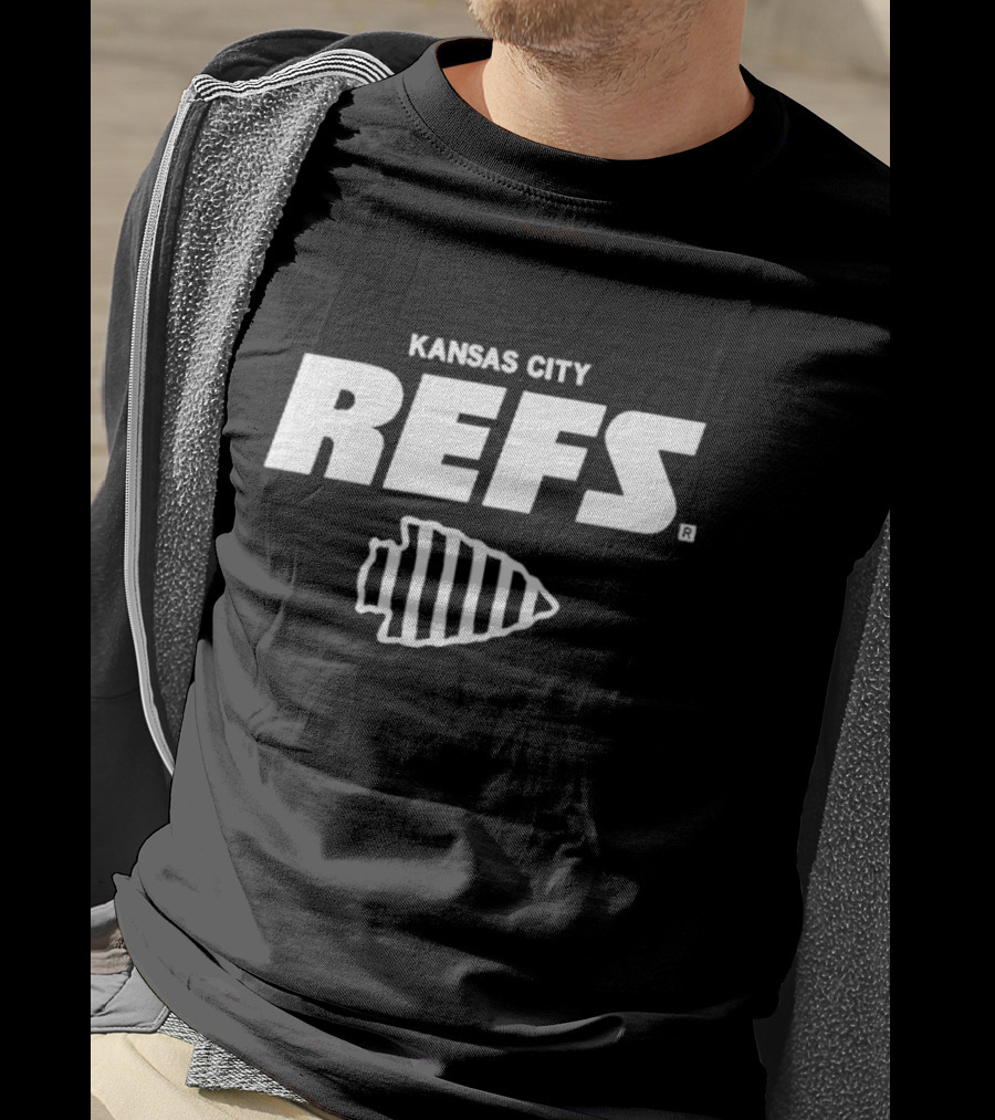 Kansas City Refs Referee Whistle T-Shirt