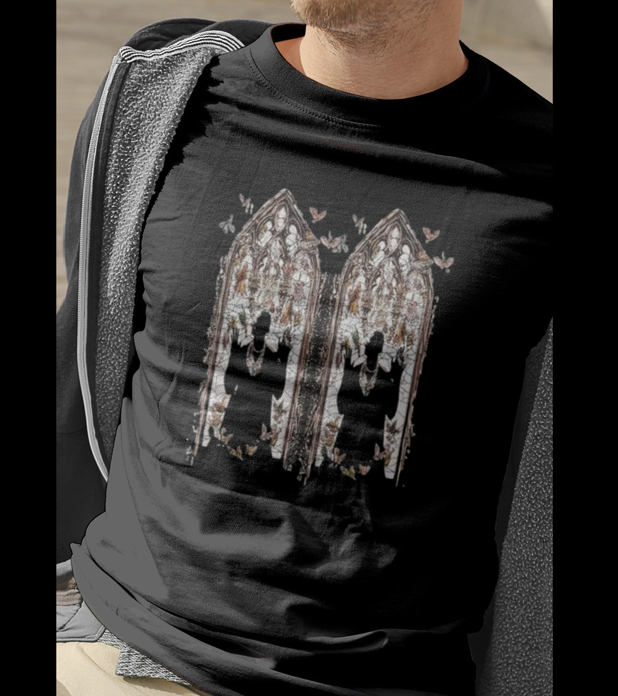 Lil Baby WHAM X Who Decides War 2025 Stained Glass Butterflies T-Shirt