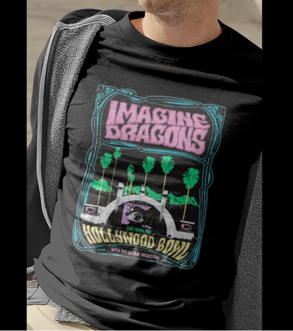 Imagine Dragons Live From The Hollywood Bowl With The LA Film Orchestra Palm Trees T-Shirt