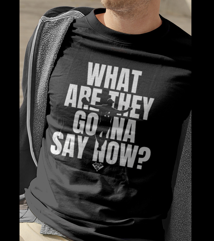 Los Angeles Dodgers What Are They Gonna Say Now Player Silhouette T-Shirt