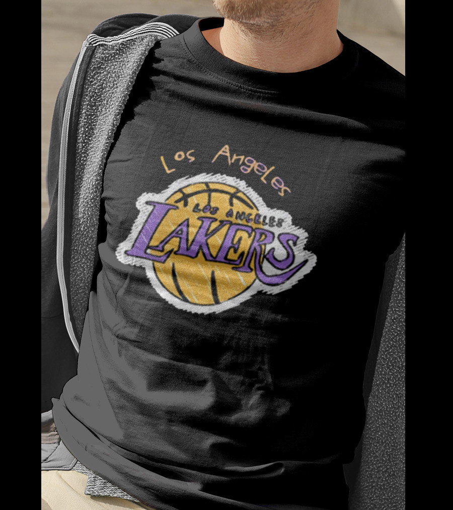 Los Angeles Lakers Basketball Team Fan Apparel T-Shirt