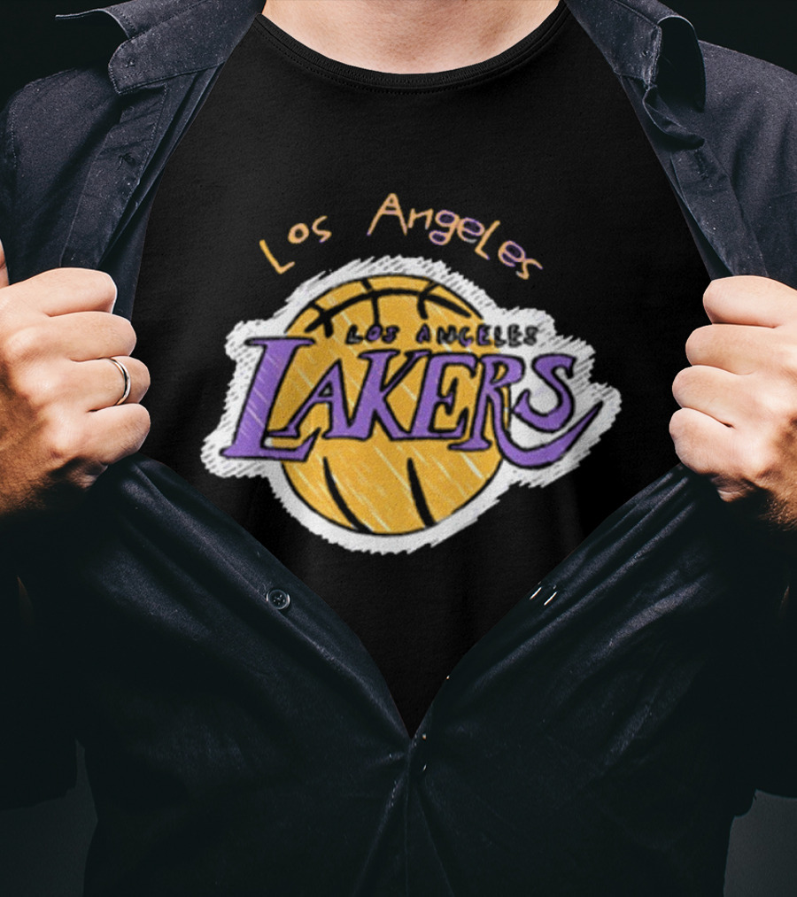 Los Angeles Lakers Basketball Team Fan Apparel T-Shirt