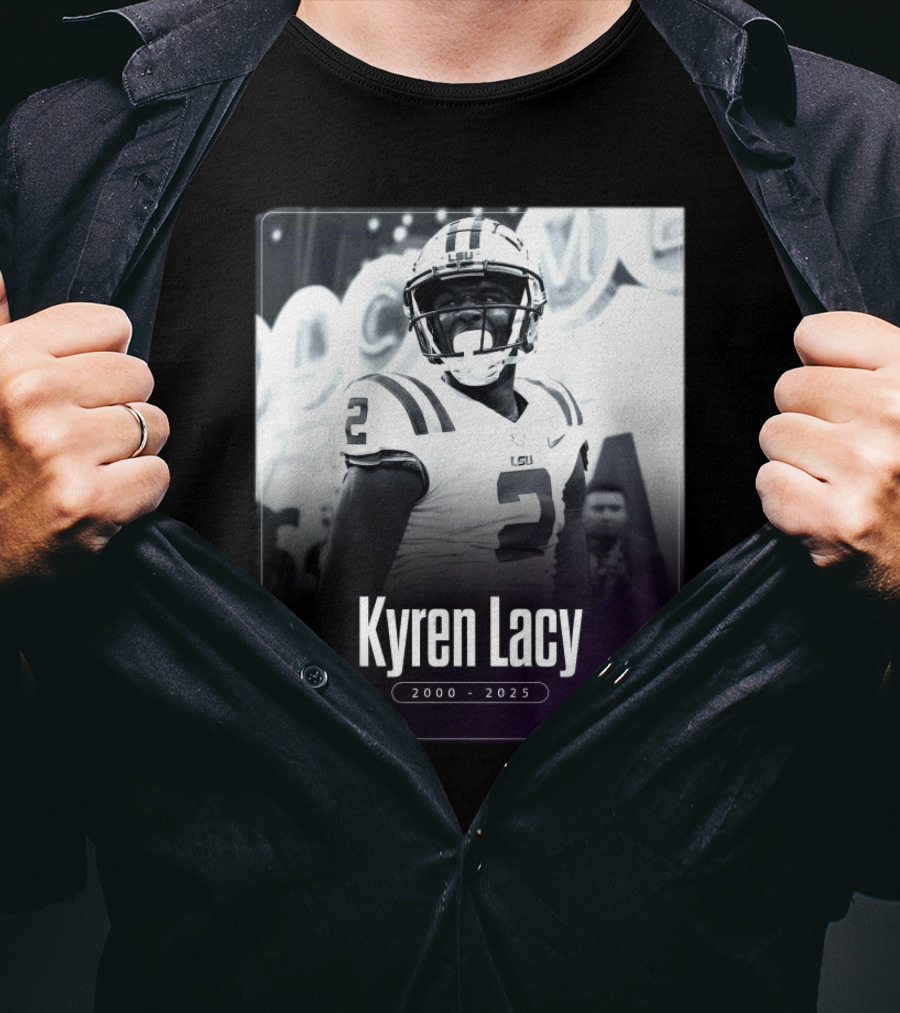 LSU Kyren Lacy 2000-2025 T-Shirt